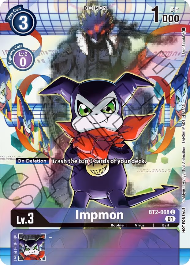Impmon (Tamer's Card Set 1)